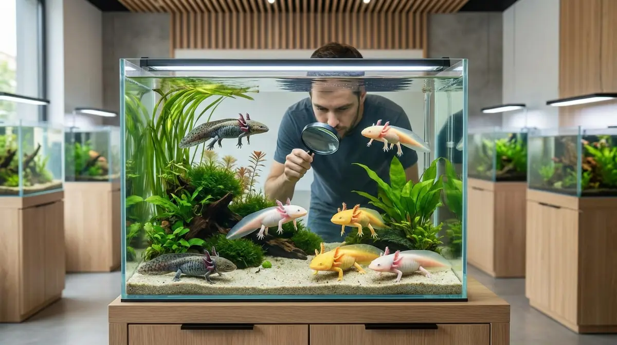 ウーパールーパーはどこで買える？購入先の選び方