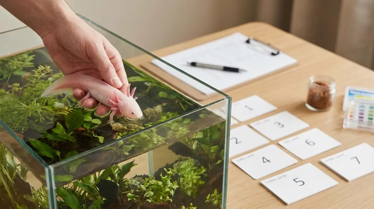 ウーパールーパーの里親に応募する7ステップ