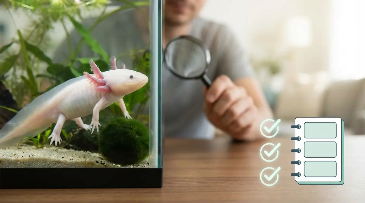 初心者におすすめのウーパールーパーと健康チェック3ポイント【結論】