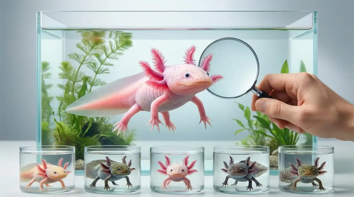 健康なウーパールーパーの選び方|7つのチェックポイント