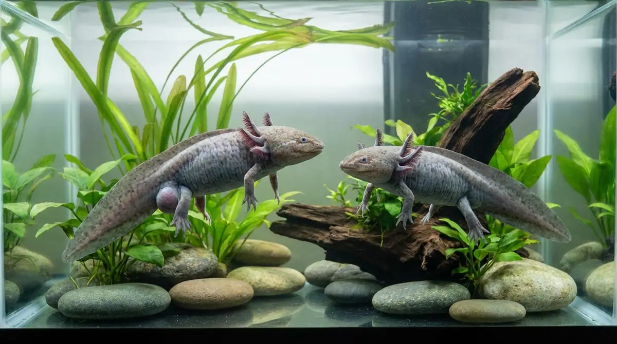 ウーパールーパーの性別はいつからわかる?オスの特徴が現れる時期