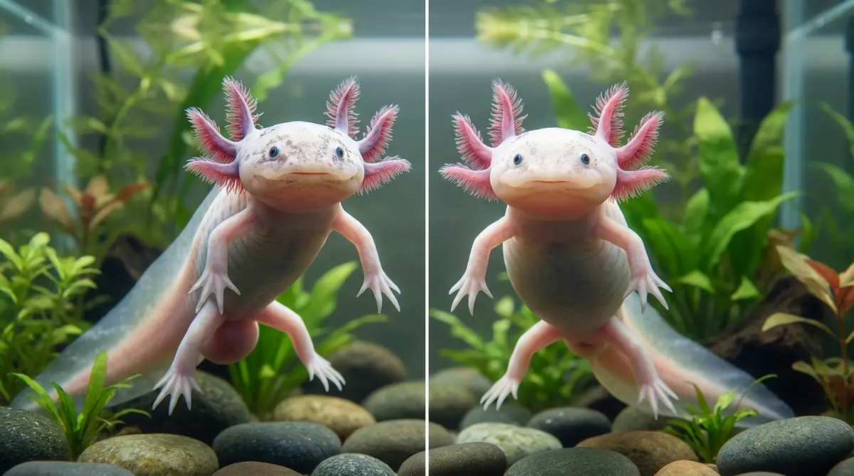 ウーパールーパーのオスとメスの違いを徹底比較