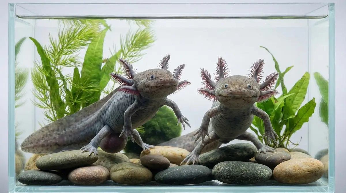 【結論】ウーパールーパーのオス・メスは総排泄腔の膨らみで見分ける