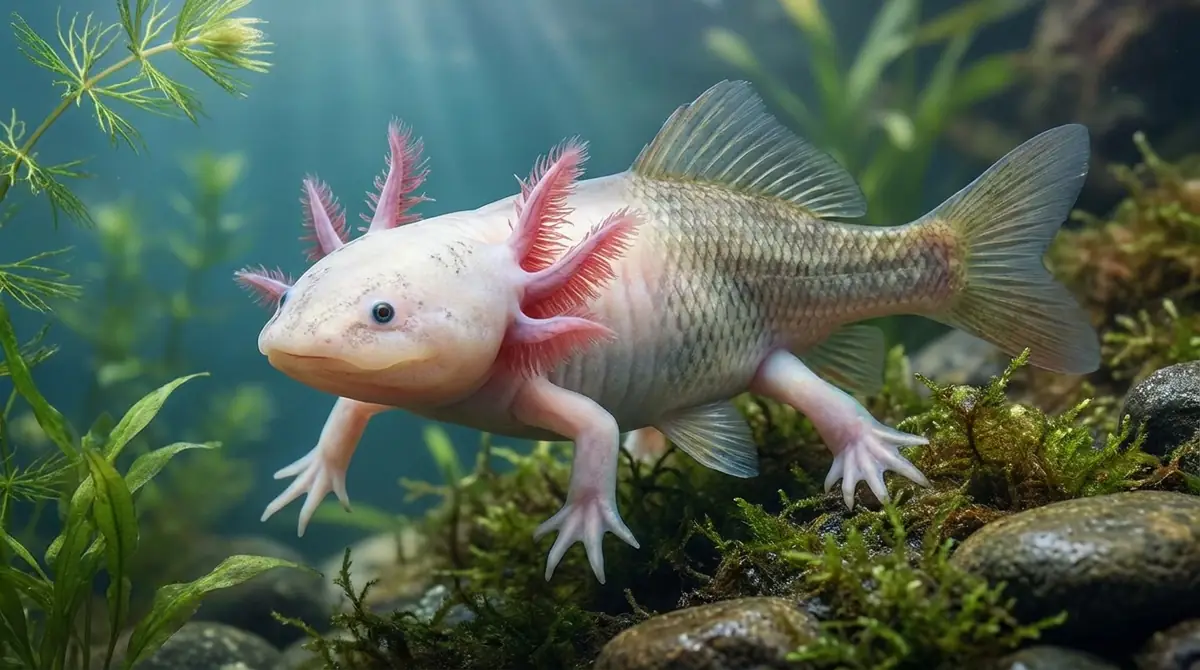 ウーパールーパーが両生類である3つの理由|魚との決定的な違い