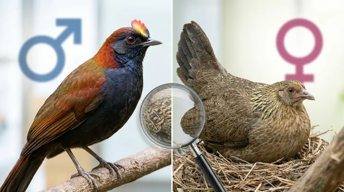 総排泄腔以外のオス・メスの見分け方はある？