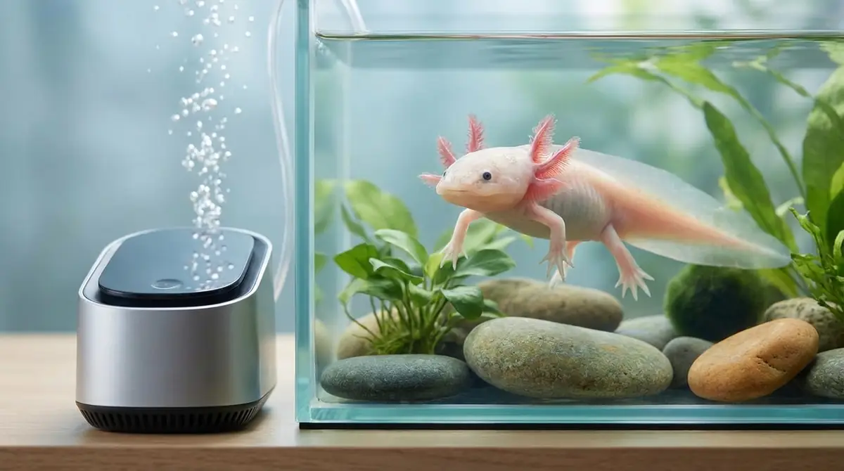 ウーパールーパー向けエアポンプの選び方3つのポイント