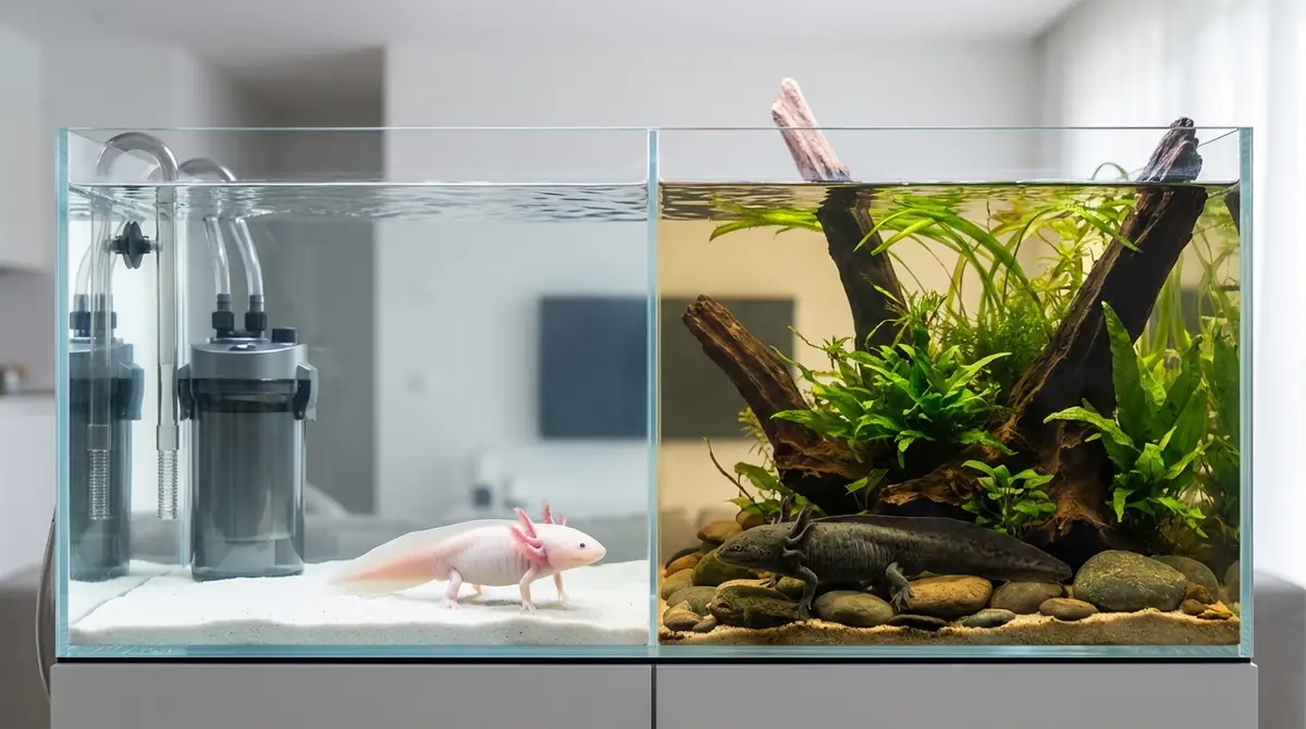 ろ過なしでウーパールーパーは飼える?メリット・デメリットを比較