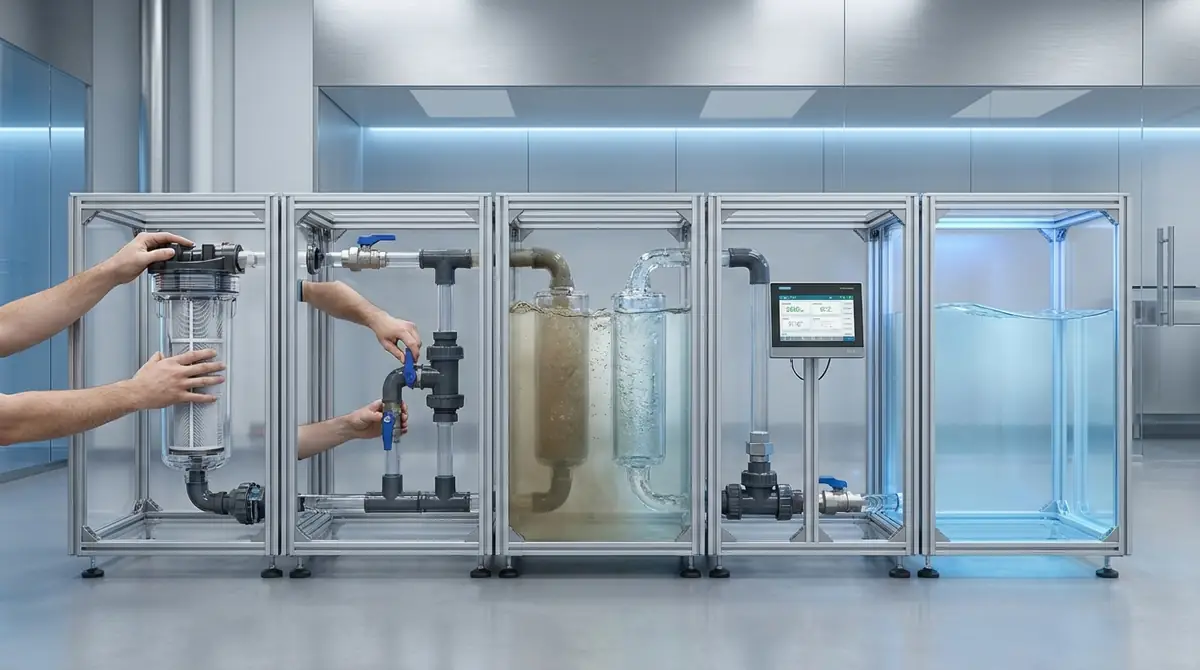 ろ過フィルターの設置から安定稼働までの5ステップ