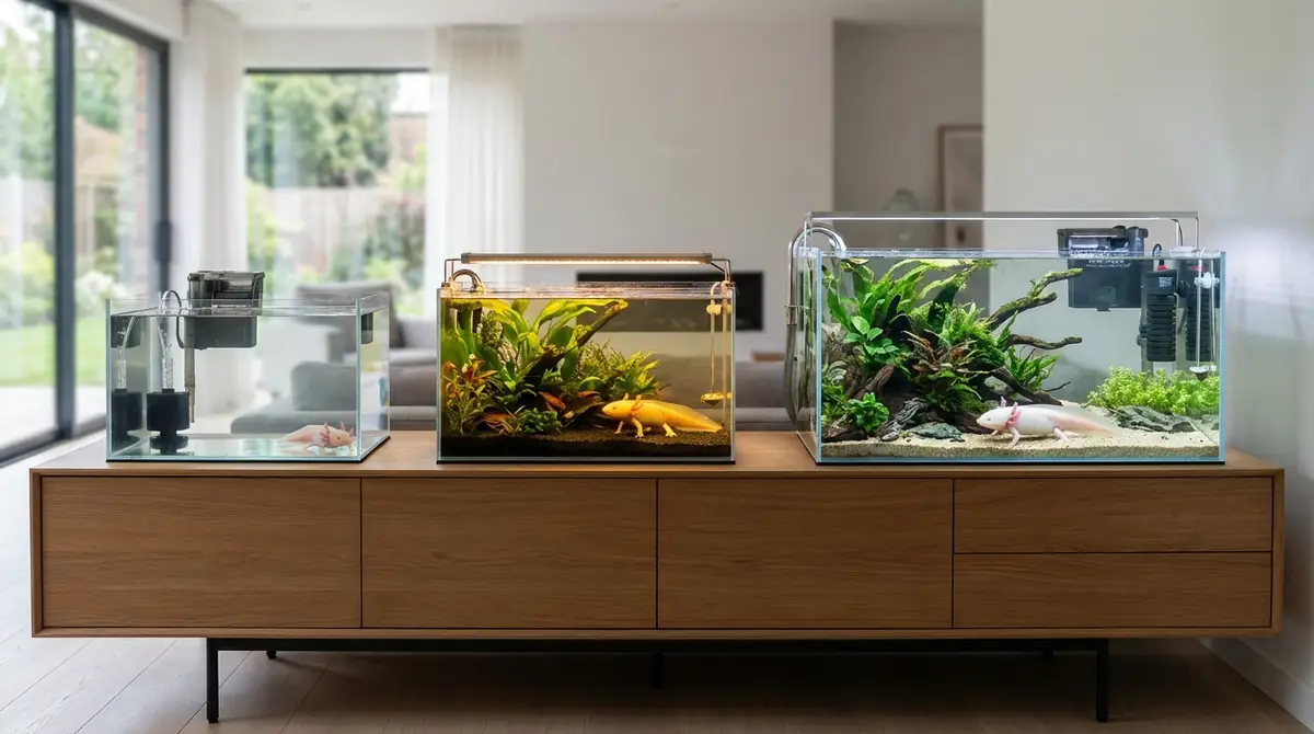 【価格帯別】おすすめウーパールーパー水槽セット5選