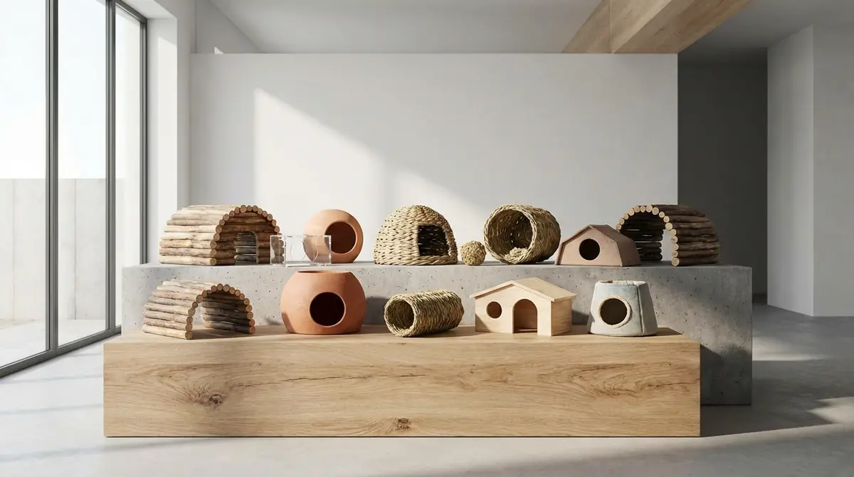 隠れ家の選び方|サイズ・素材・形状の基準