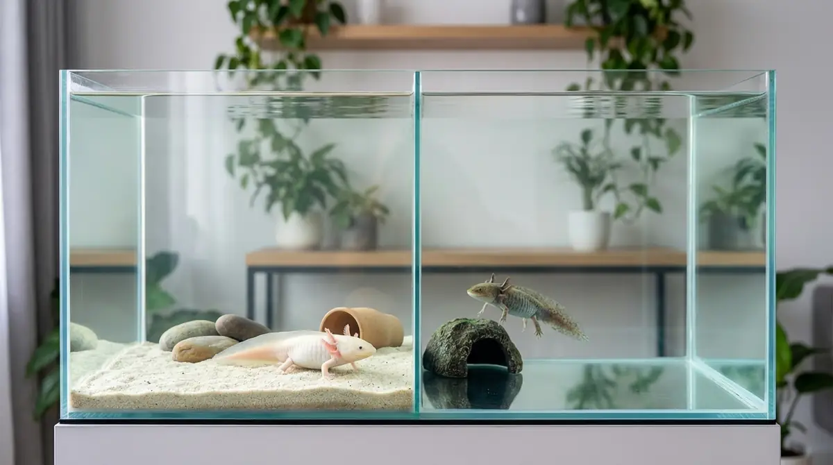 ウーパールーパーに底砂を敷くべき?結論と判断基準