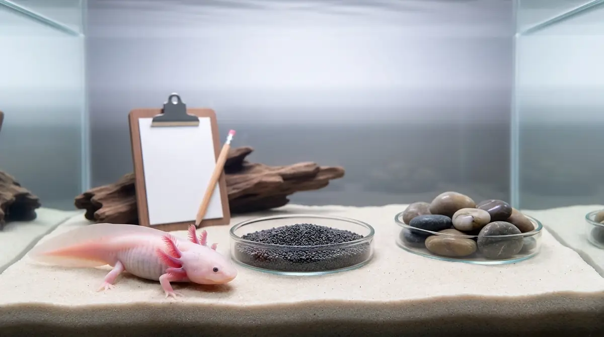 まとめ:ウーパールーパーの底砂選びチェックリスト