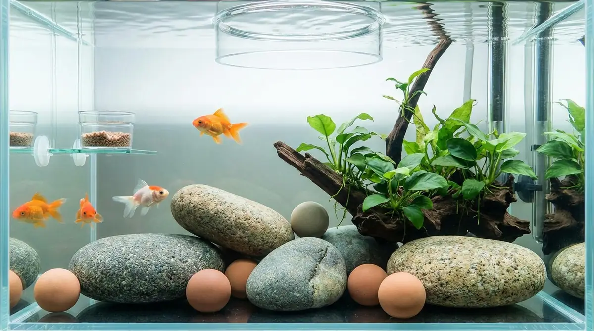 砂利の誤飲を防ぐ水槽環境の作り方【4つの対策】