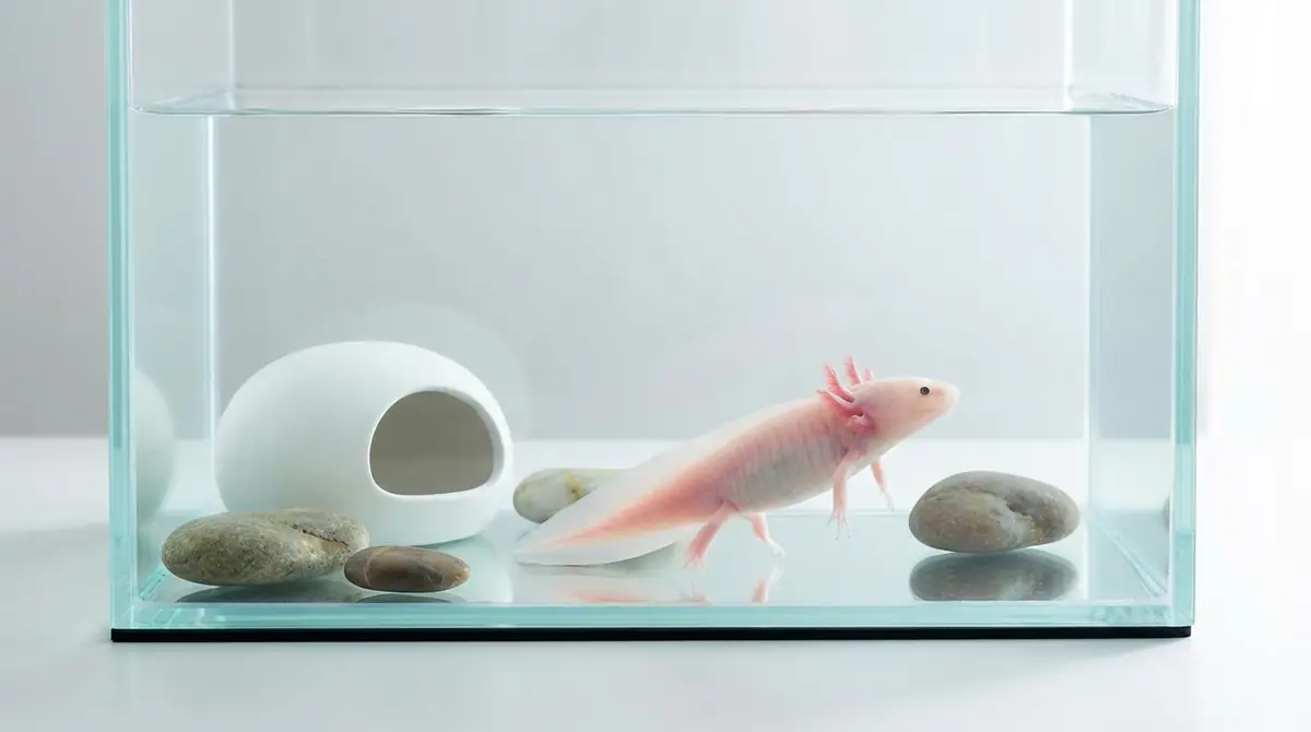 ウーパールーパーをベアタンクで飼うメリット5選