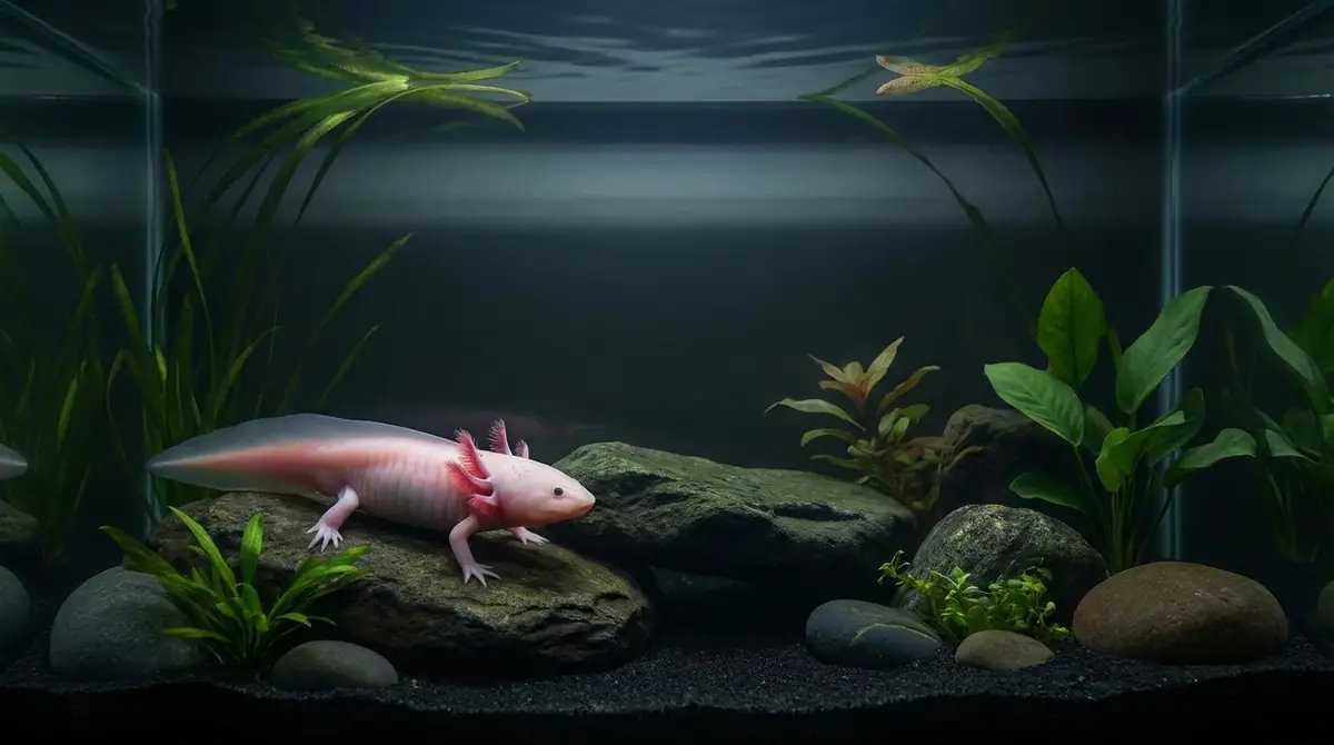 ウーパールーパーに照明は基本的に不要【結論】