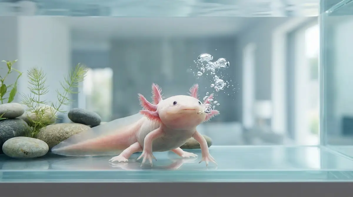 【結論】ウーパールーパーは鳴かない|ただし音は出す