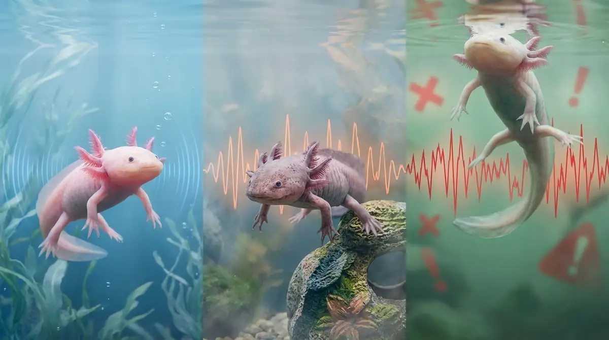 ウーパールーパーの音で分かる健康状態|正常・要注意・危険の判断基準