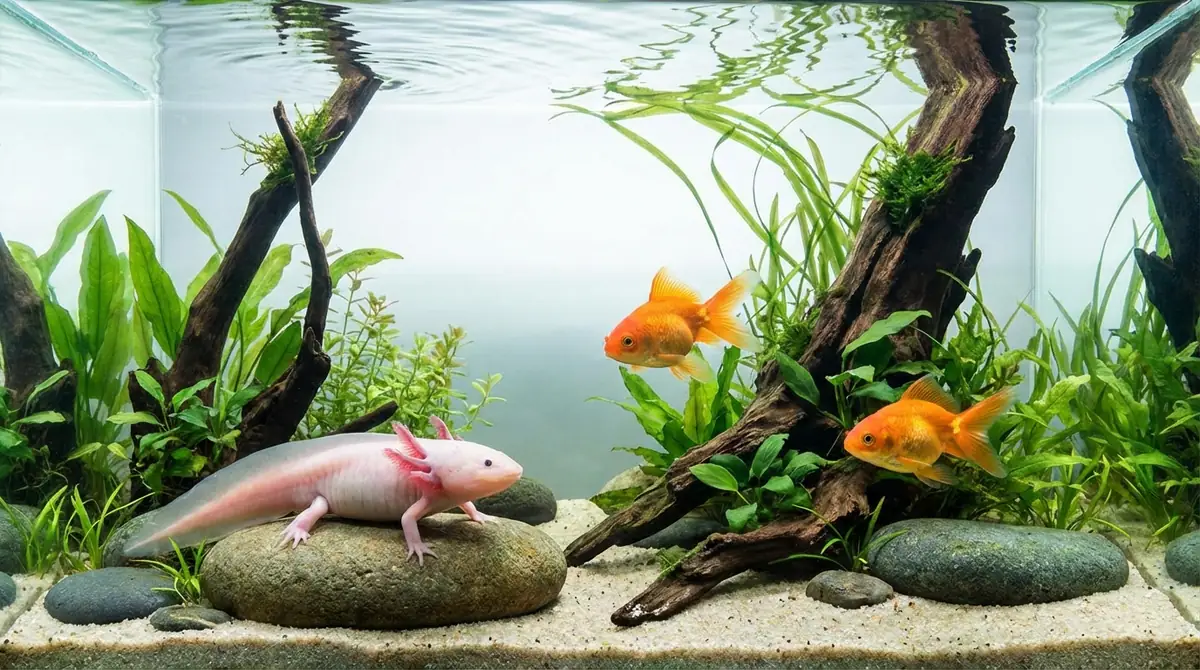 ウーパールーパーと金魚に関するよくある質問