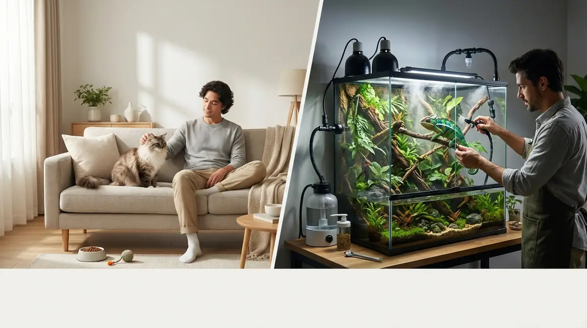 飼育難易度を比較|初心者にはどっちが簡単?