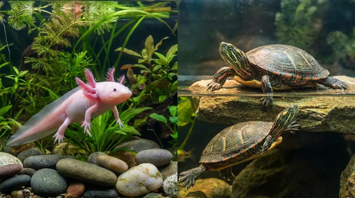 ウーパールーパーとカメの比較でよくある質問