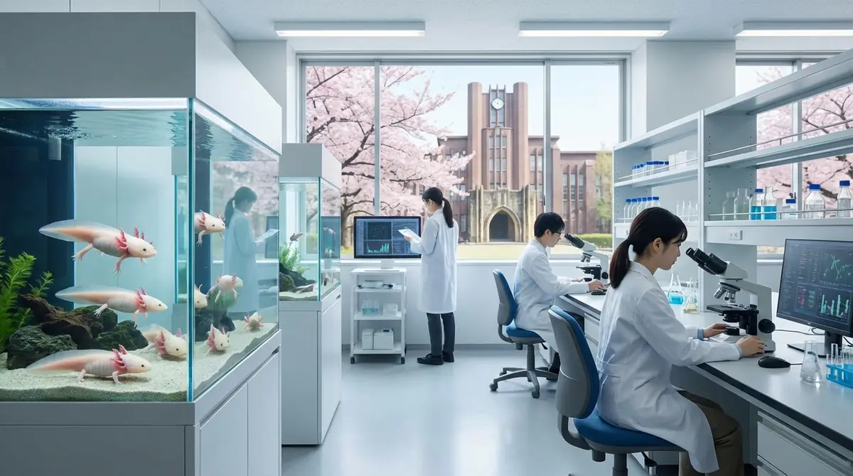 ウーパールーパーを研究している日本の大学一覧