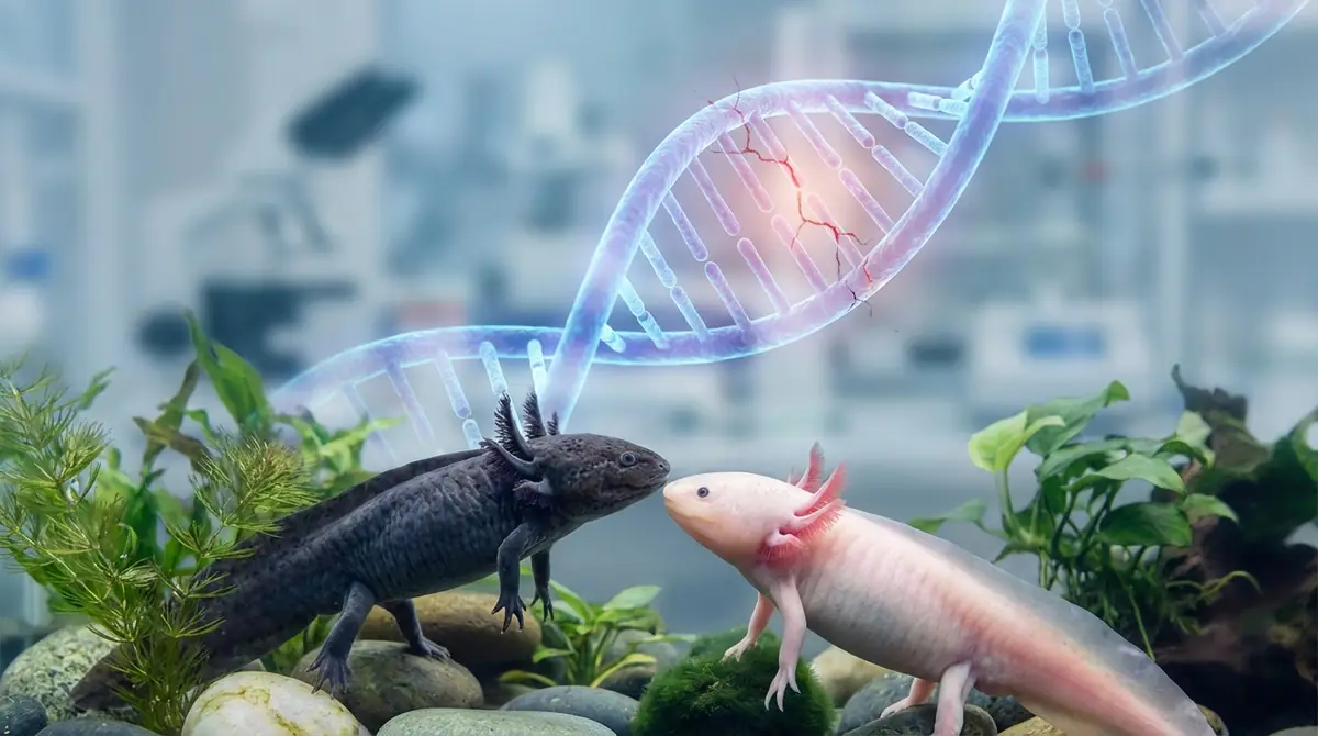 ウーパールーパー繁殖前に知っておくべき遺伝のリスク